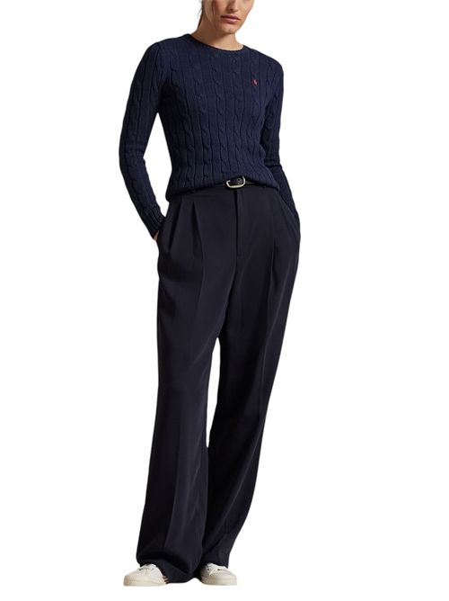 girocollo donna a trecce julianna blu Ralph Lauren | 211891640002